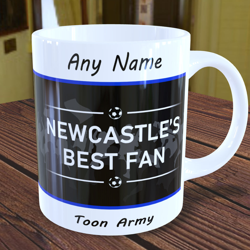 Newcastle United Mug - Best Fan Cup With Name