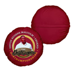 Northamptonshire Cricket Destroyer  - Legend Collection - Circle Cushion 14inch