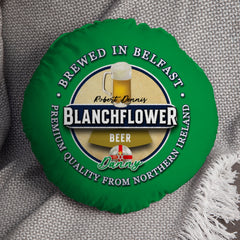 Northern Ireland Blanchflower Circle Cushion 14inch