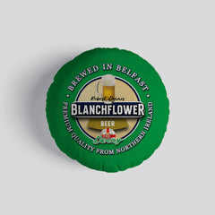 Northern Ireland Blanchflower Circle Cushion 14inch