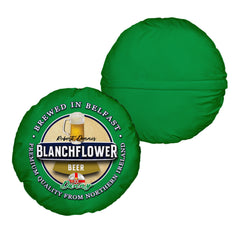 Northern Ireland Blanchflower Circle Cushion 14inch