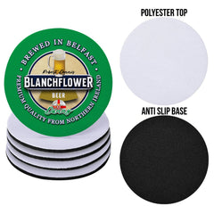 Northern Ireland Blanchflower - Coaster - Circle or Square