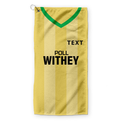 Norwich -1985 Home - Retro Lightweight, Microfibre Golf Towel