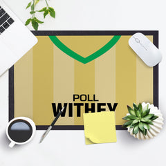 Norwich 1985 Home Shirt - Personalised Retro Door Mat - 60cm x 40cm