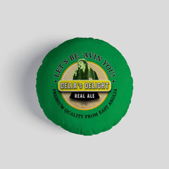 Norwich Delia Smith - Football Legends - Circle Cushion 14inch