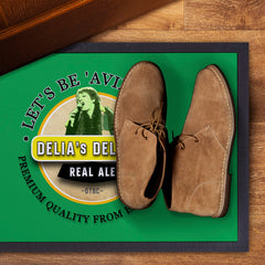 Norwich Delia Smith  - Football Legends - Door Mat -60cm X 40cm