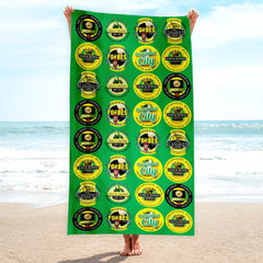 Norwich - Football Legends - Microfibre Beach Towel - 150cm x 75cm