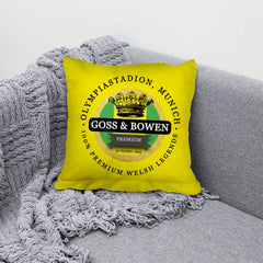 Norwich Goss Bowen - Football Legends - Cushion 10inch