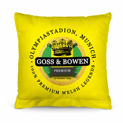 Norwich Goss Bowen - Football Legends - Cushion 10inch