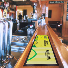 Norwich- Retro Football Shirts - Bar Runner