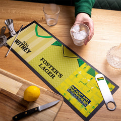 Norwich- Retro Football Shirts - Bar Runner