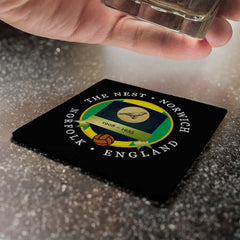 Norwich The Nest - Football Coaster - Square Or Circle