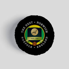 Norwich The Nest - Football Legends - Circle Cushion 14inch