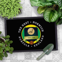 Norwich The Nest  - Football Legends - Door Mat -60cm X 40cm