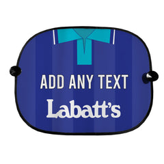 Nottingham 1993 Away Shirt - Personalised Retro Football Car Sun Shade - Set of 2