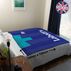 Nottingham - 1993 Away Shirt - Retro Fleece Blanket