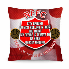 Nottingham City Ground Song - Football Legends - Cushion 10inch