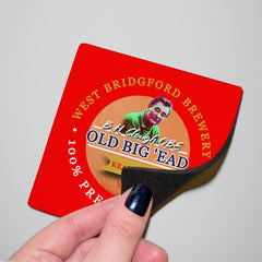 Nottingham Clough - Football Coaster - Square Or Circle