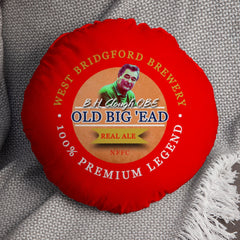 Nottingham Clough - Football Legends - Circle Cushion 14inch