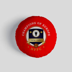 Nottingham European Cup - Football Legends - Circle Cushion 14inch