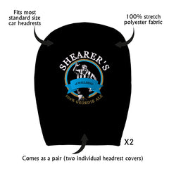 Newcastle Alan Shearer_- Football Legends - Headrest Cover