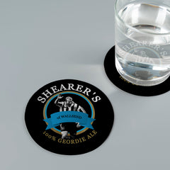 Newcastle Alan Shearer - Football Coaster - Square Or Circle