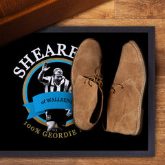 Newcastle alan shearer_ - Football Legends - Door Mat -60cm X 40cm