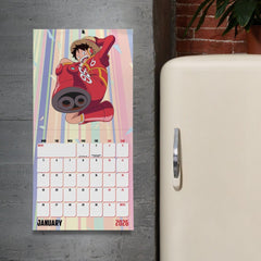 One Piece Square Calendar 2026