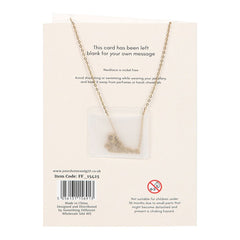 Orange Aura Mushroom Necklace Greeting Card