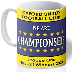 Oxford United Mug - Promotion To Championship