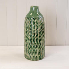 Green Ceramic Vase