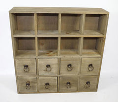 Multidrawer Storage Unit Ring Handle