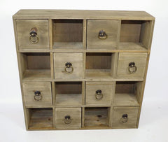 Multidrawer Storage Unit Ring Handle