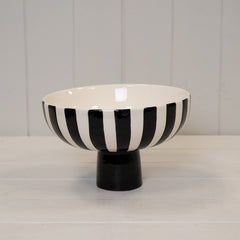 Black and White Ceramic Bowl Decor