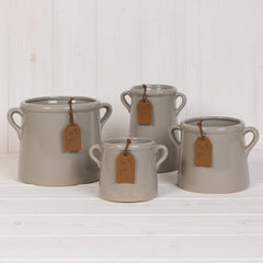 Grey "For You" Vase