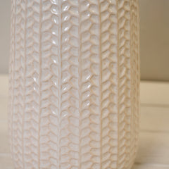 White Ceramic Vase
