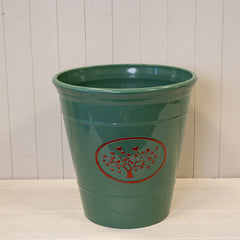 Green Round Love Heart Tree Planter