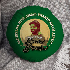 Pakistan Afridi  - Legend Collection - Circle Cushion 14inch