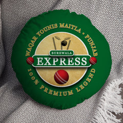 Pakistan Younis  - Legend Collection - Circle Cushion 14inch