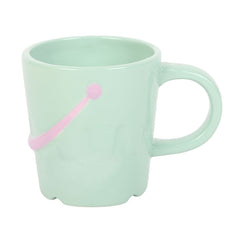 Pastel Bucket Mug with Spade Spoon