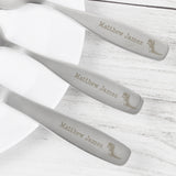 Personalised 3 Piece Dinosaur Cutlery Set