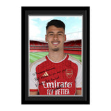 Personalised Arsenal FC Martinelli Autograph Photo Framed