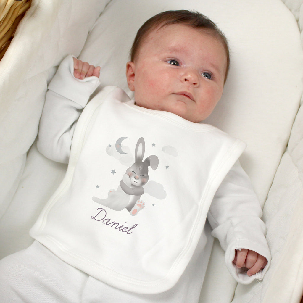 Personalised Baby Bunny Bib