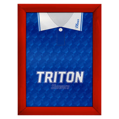 Personalised Birmingham Retro - 1992 Home Shirt - A4 Metal Sign Plaque - Frame Options Available