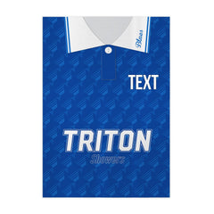 Personalised Birmingham Retro - 1992 Home Shirt - A4 Metal Sign Plaque - Frame Options Available