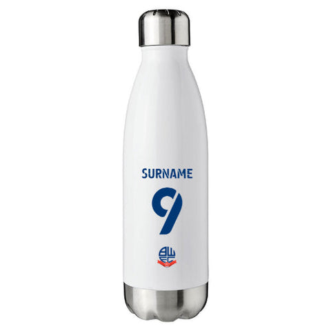 Personalised Bolton Wanderers FC Insulated Bottle Flask