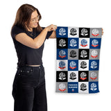 Personalised Bolton Wanderers Tea Towel - Chequered