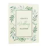 Personalised Botanical Wedding Planner