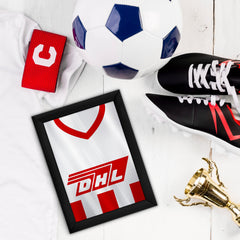 Personalised Brentford - 1983 Home Shirt - A4 Metal Sign Plaque - Frame Options Available