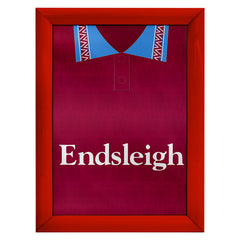 Personalised Burnley - 1994 Home Shirt - A4 Metal Sign Plaque - Frame Options Available